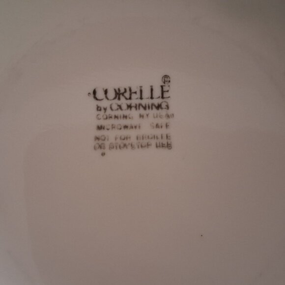 Corelle SANDSTONE with Green Stripe Set of 6 Soup/Cereal Bowls 6-1/4” - Picture 10 of 12